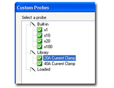 PicoScope Custom Probe Manager