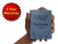 PicoScope 2200 Series Ultra-Compact USB Oscilloscopes